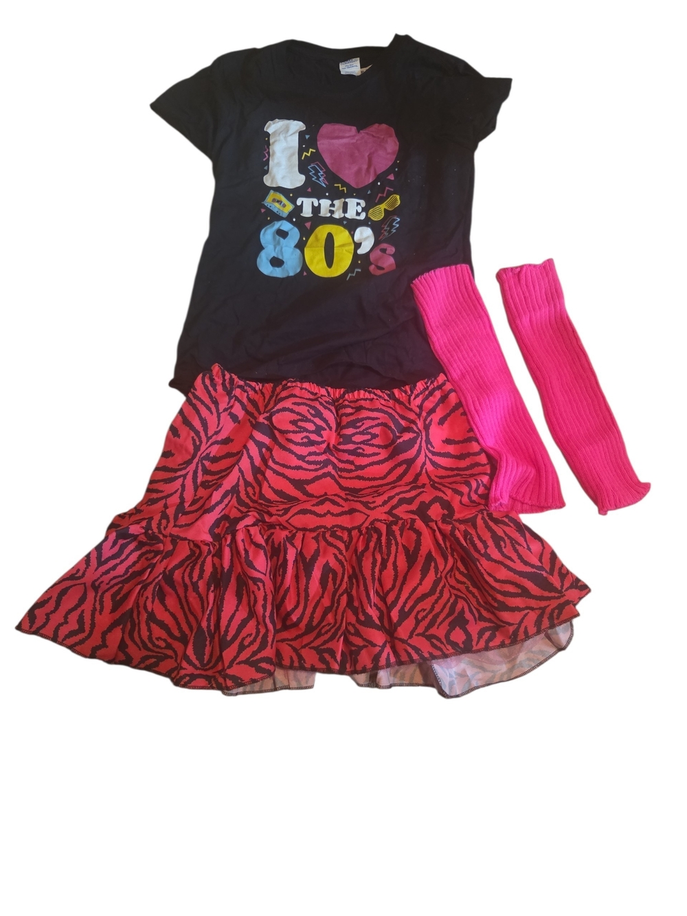 Pink Zebra Print Ruffled Mini Skirt - Women's - Picture 2 of 2